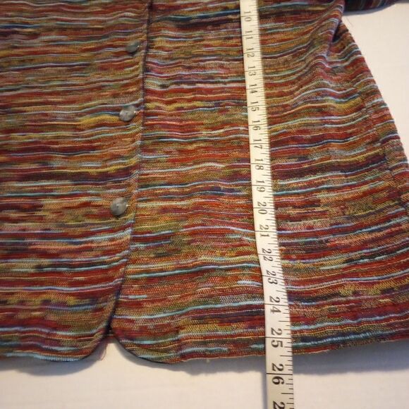 Coldwater Creek textured Tweed button down jacket - Picture 9 of 10